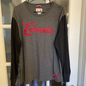 HBC "Canada" Olympic long sleeved tee for men